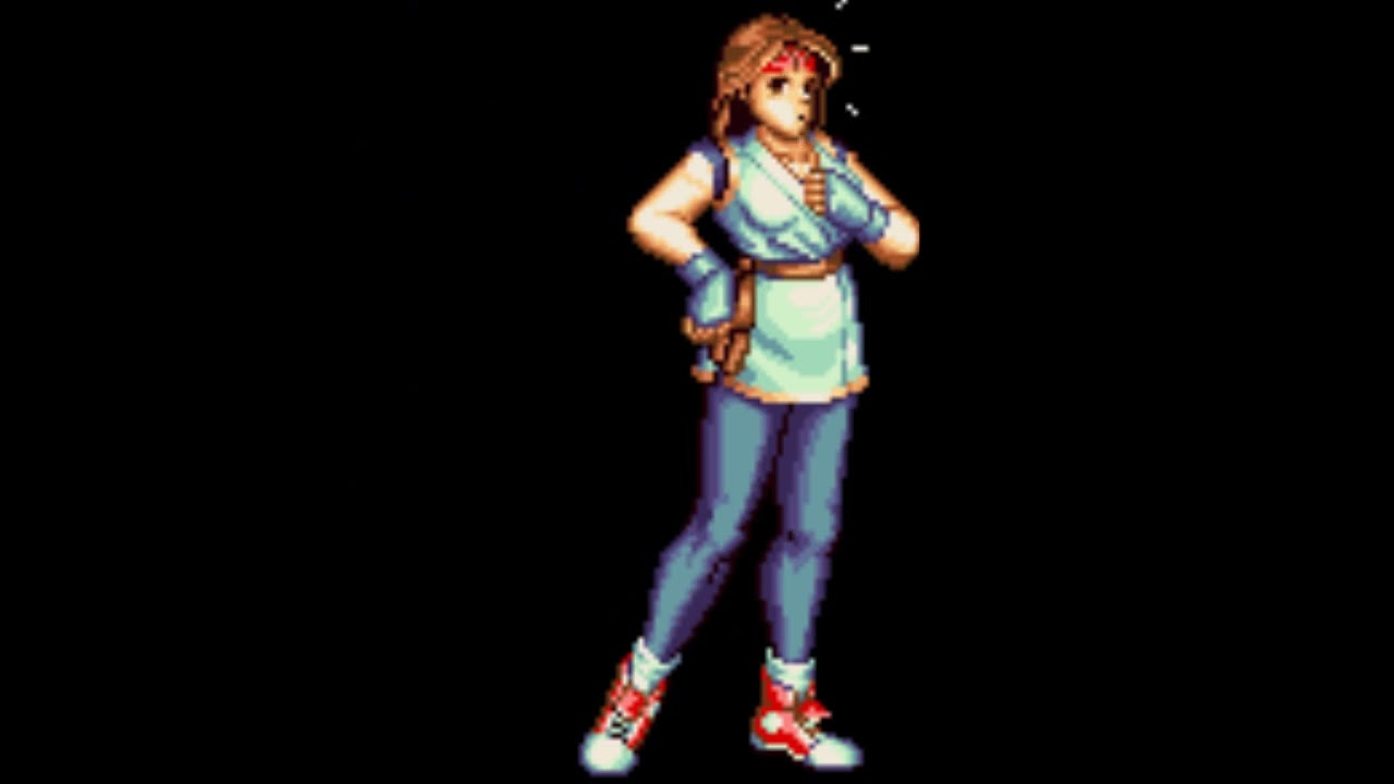 Yuri Sakazaki Voice Art of Fighting 2