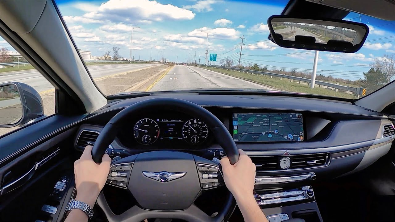 2020 Genesis G90 5.0 Ultimate RWD - POV Driving Impressions