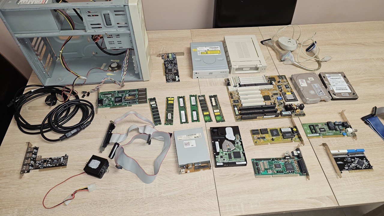 Retro PC szerelés - 1. rész
