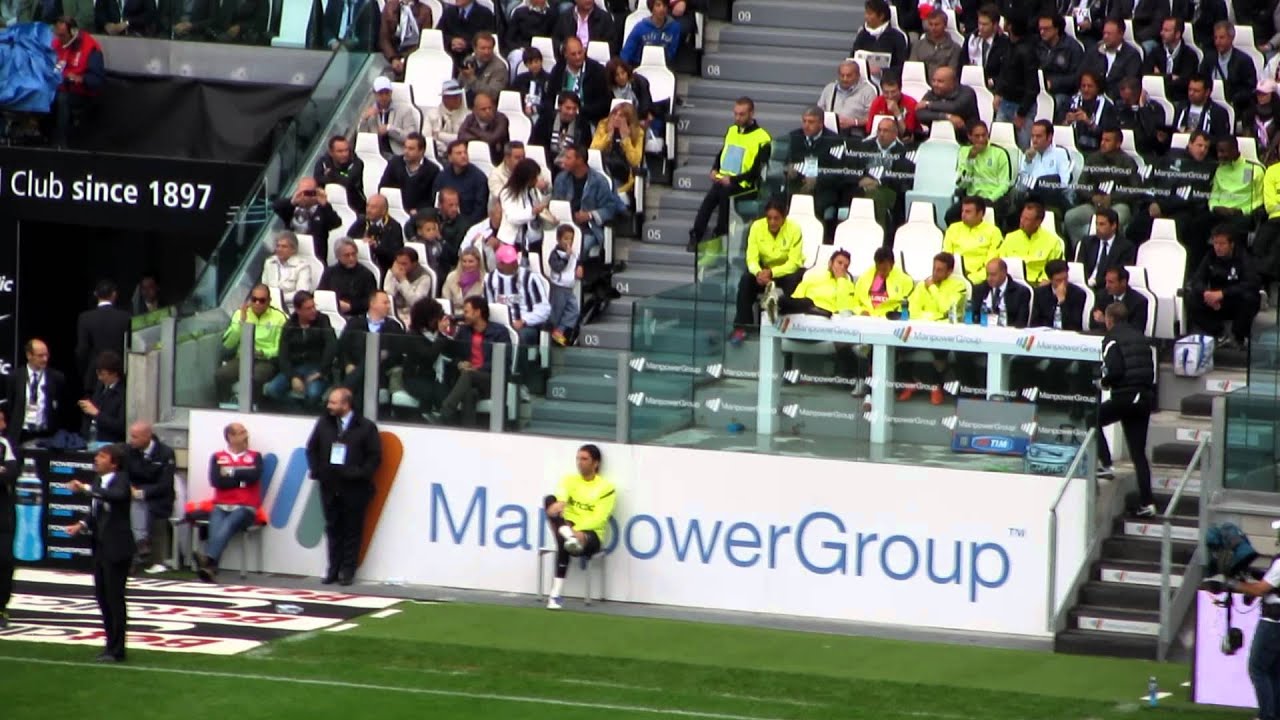 Addio di Del Piero Juve-Atalanta 13-05-2012 - Sostituzione di Del Piero allo Juventus Stadium