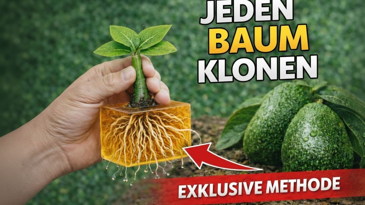 DIE NEUE METHODE: Jeden Baum zu Hause klonen (Schritt-für-Schritt-Anleitung)