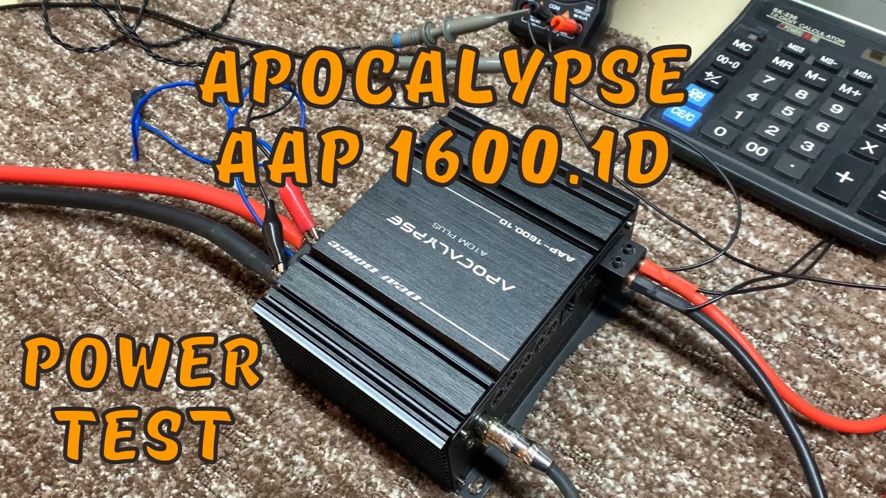 Apocalypse 1600.1 тест в 1Ом