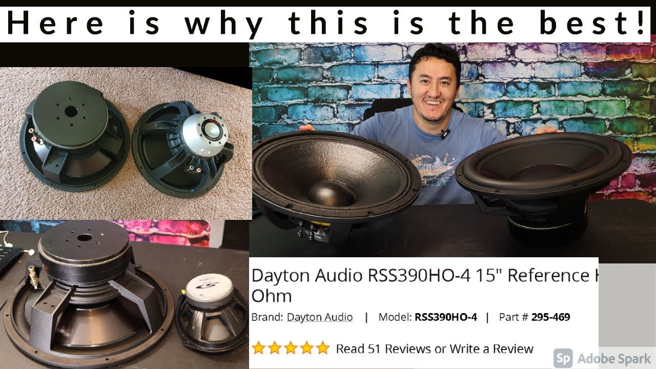 Dayton Audio RSS390HO-4 15