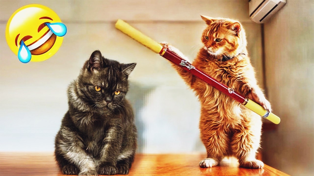 Try Not To Laugh 🧞 Funniest Cats & Dogs 😻 Funny Animals