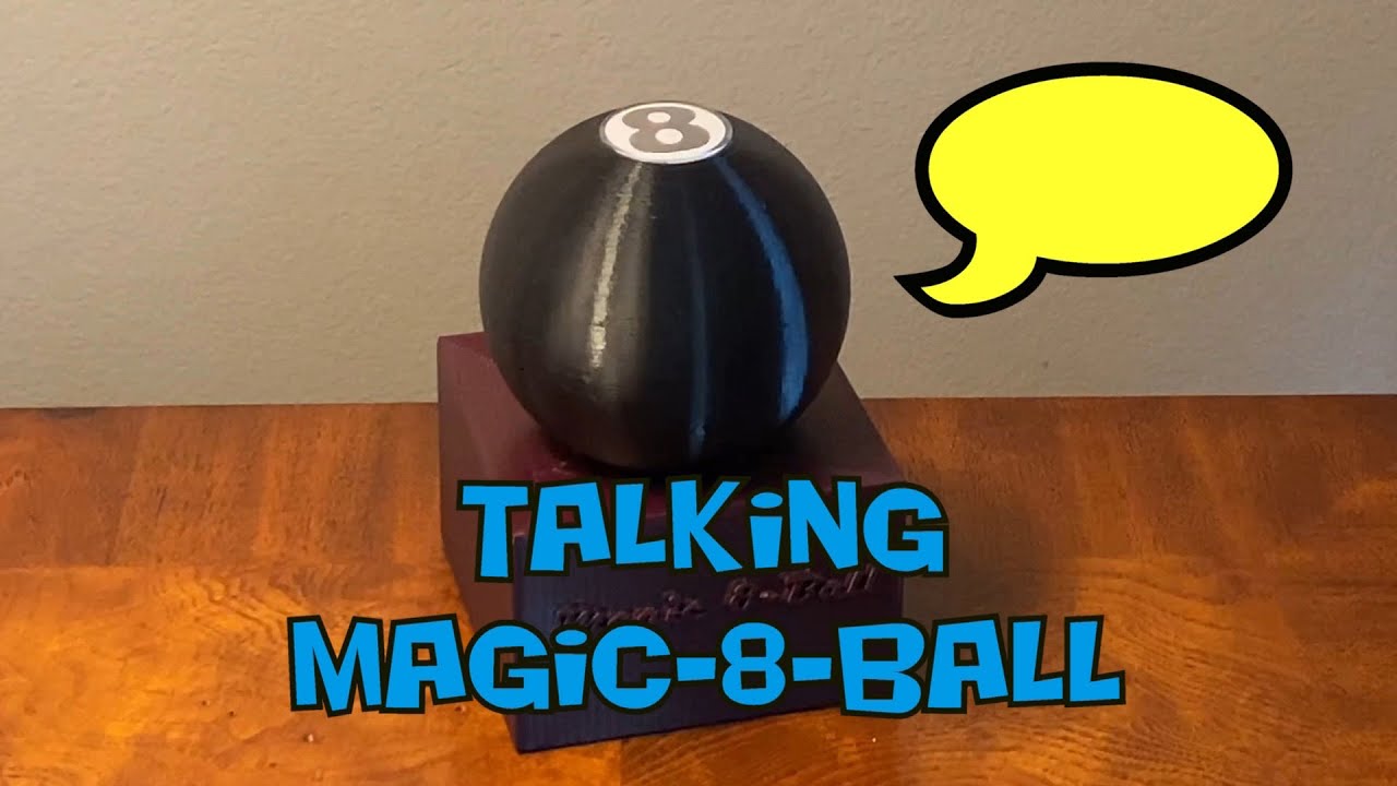 Talking Magic 8-Ball