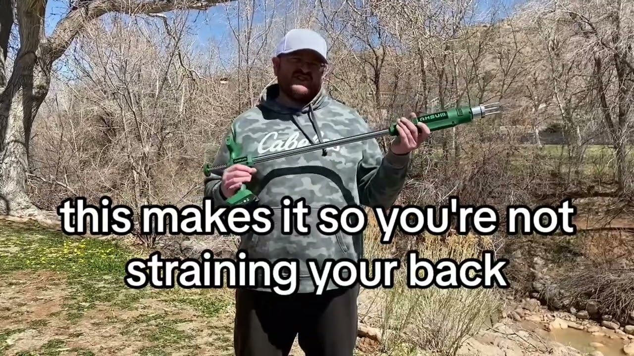 Ahsum Electric Weed Puller - Efficient Stand Up Weed Puller Tool