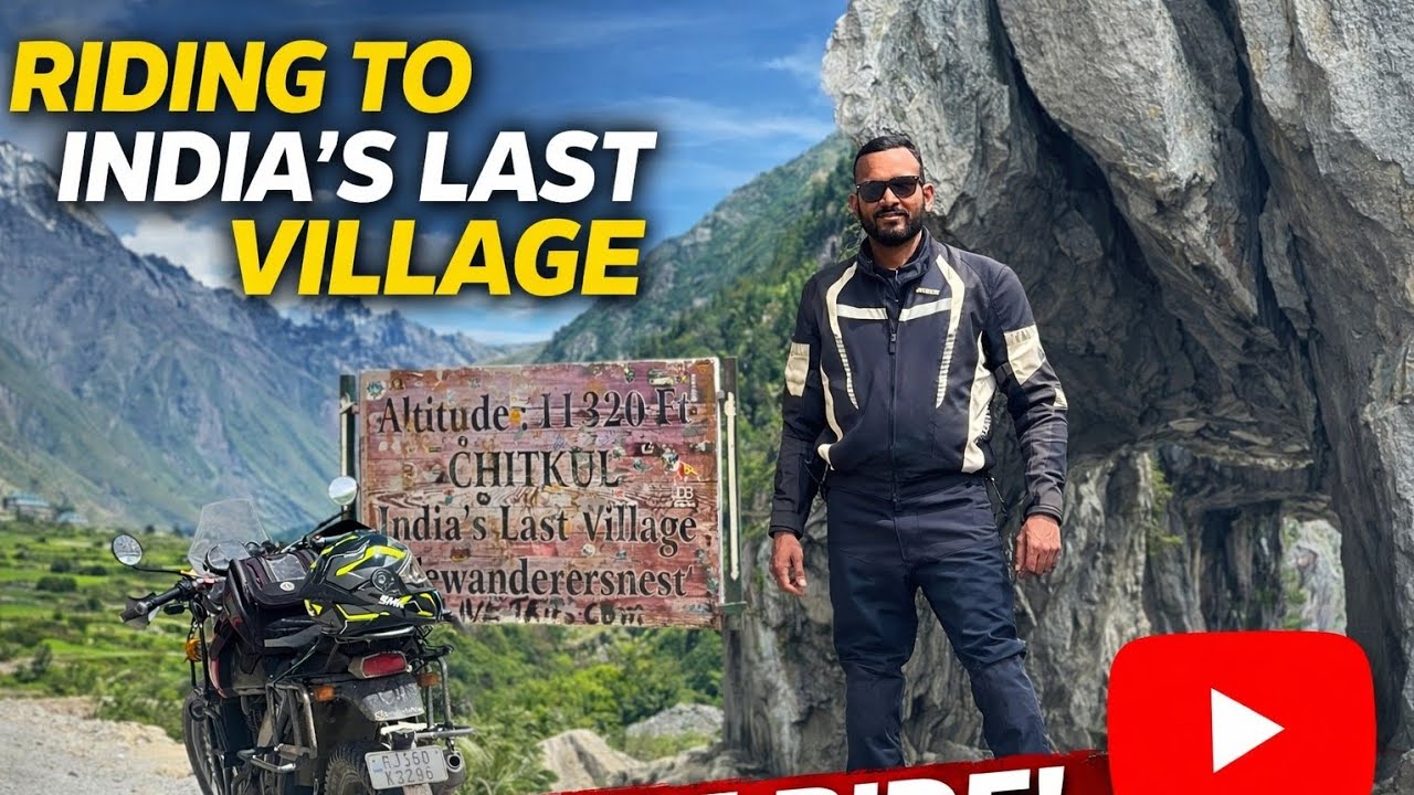 EP-02 | Sarahan to Chitkul on Bike | Tough Roads & Views 