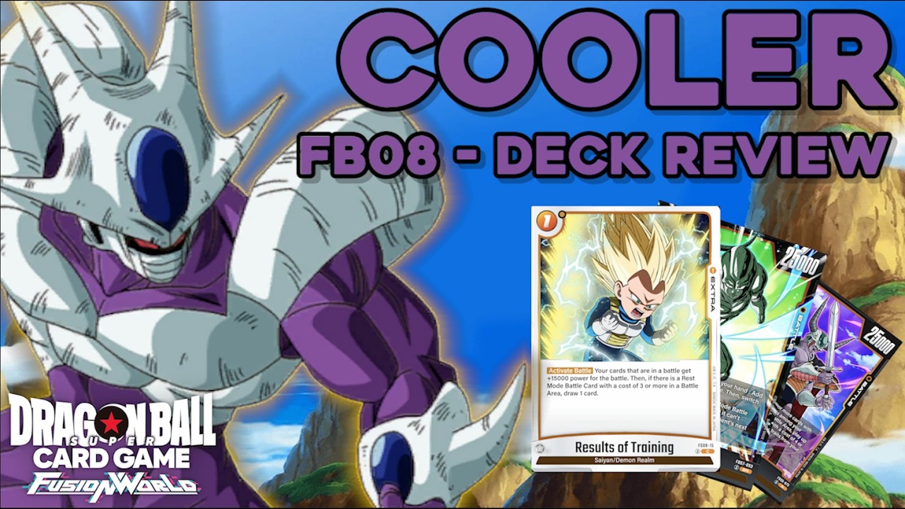 Cooler FB08 Deck Review | Dragonball Fusion World