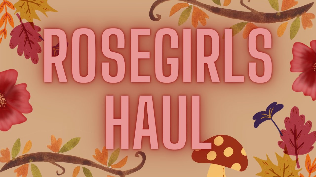 🍂🍁🍄Rosegirls RTS Haul | Mario Melters🍄🍁🍂