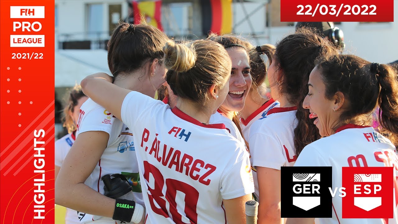 FIH Hockey Pro League Season 3: Germany vs Spain (Women), Game 1 Highlights