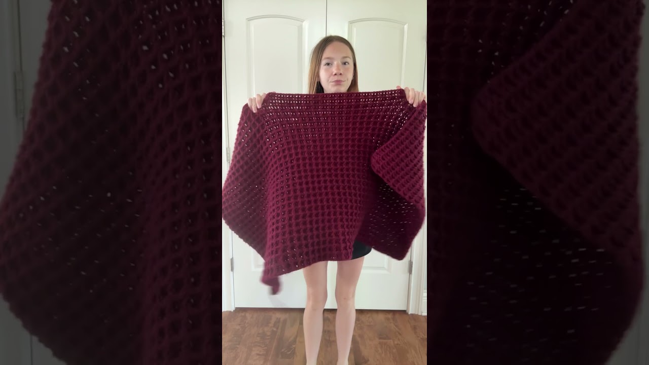 Crochet blanket! #crochet #business #yarn #support #etsy #fypシ゚viral #viral #fyp #shorts #trend