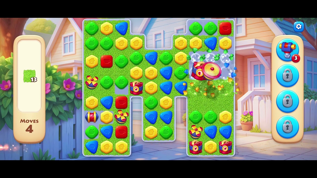 1 hour Long | Level 3 Match Gameplay in township With New Account 