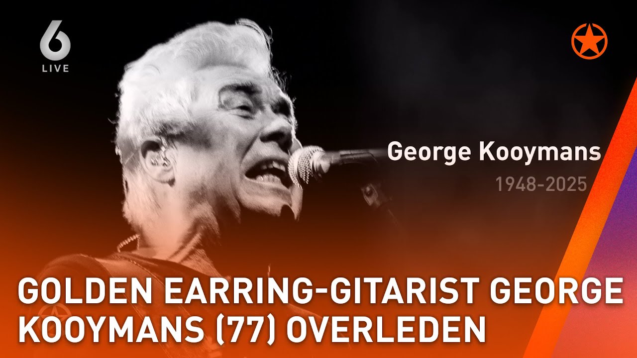 💫 Golden Earring-gitarist George Kooymans (77) overleden 💫 | SHOWNIEUWS