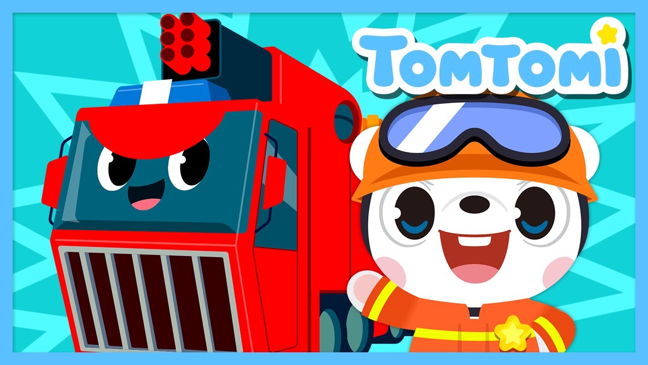 [🌟Neues Lied]  Feuerwehrauto 🚒 | Wir kommen zur Rettung! | Kinderlieder | #TOMTOMI auf Deutsch