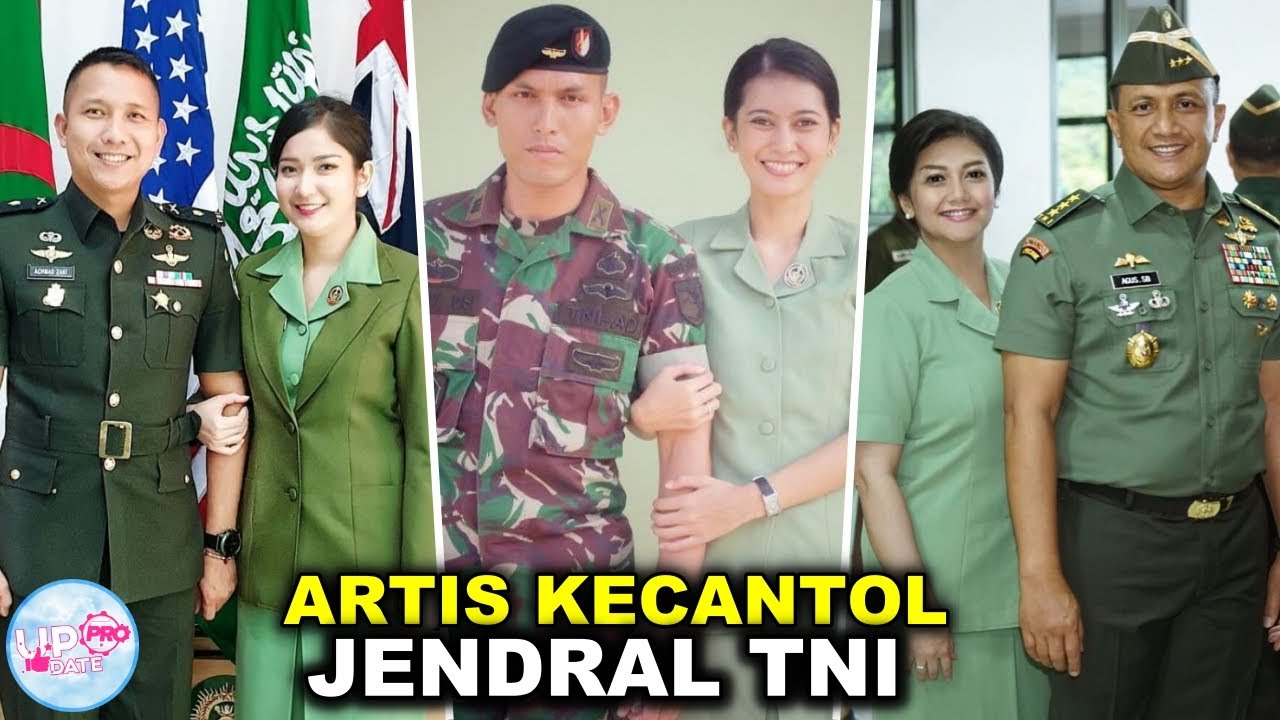 Kepincut Pesona Sang Jendral TNI, 8 Selebriti Cantik yang Menikah dengan Tentara Indonesia