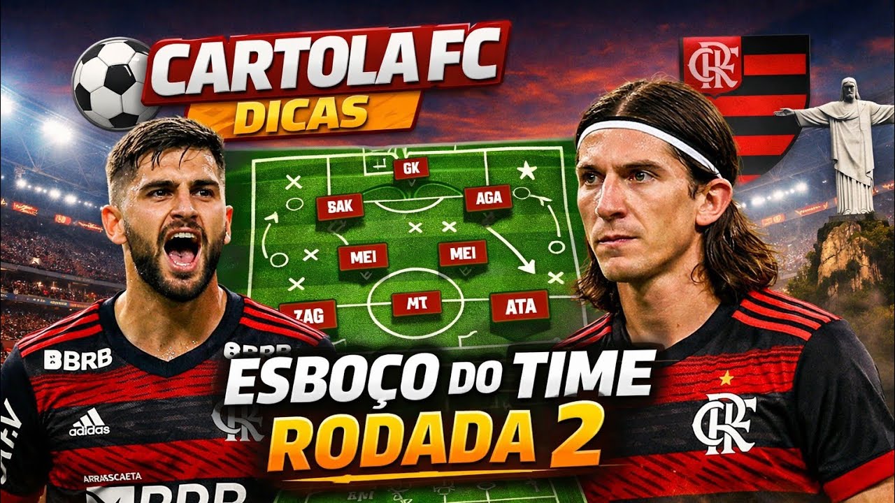 Cartola F.C Dicas e Esboço do Time Rodada 2 