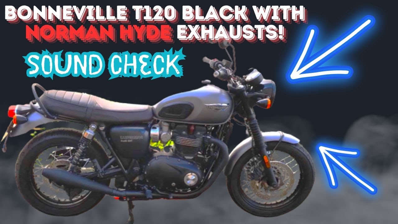 Best Budget Exhausts For Triumph Bonneville T120 Black - Fitting Guide/Test Results/Sound Check