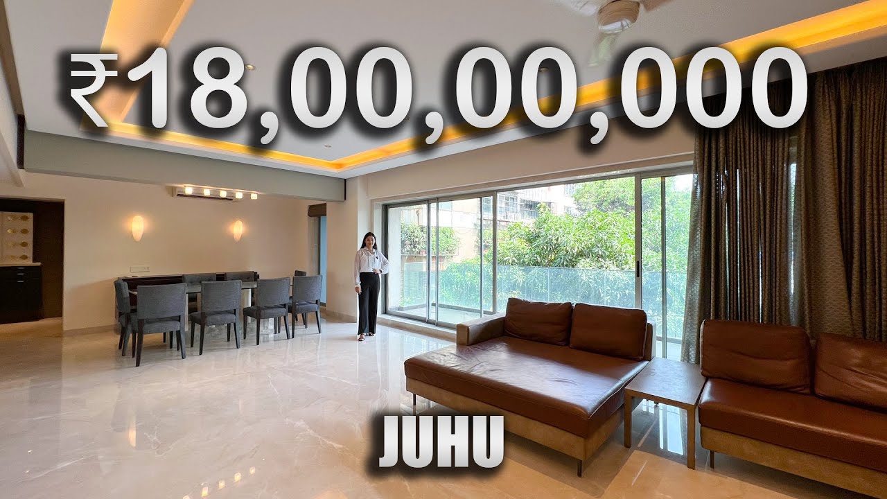 FULLY FURNISHED Palatial PRIVATE RESIDENCE  in Juhu, Mumbai  | 18 Cr | 4.5 Lakh Lease