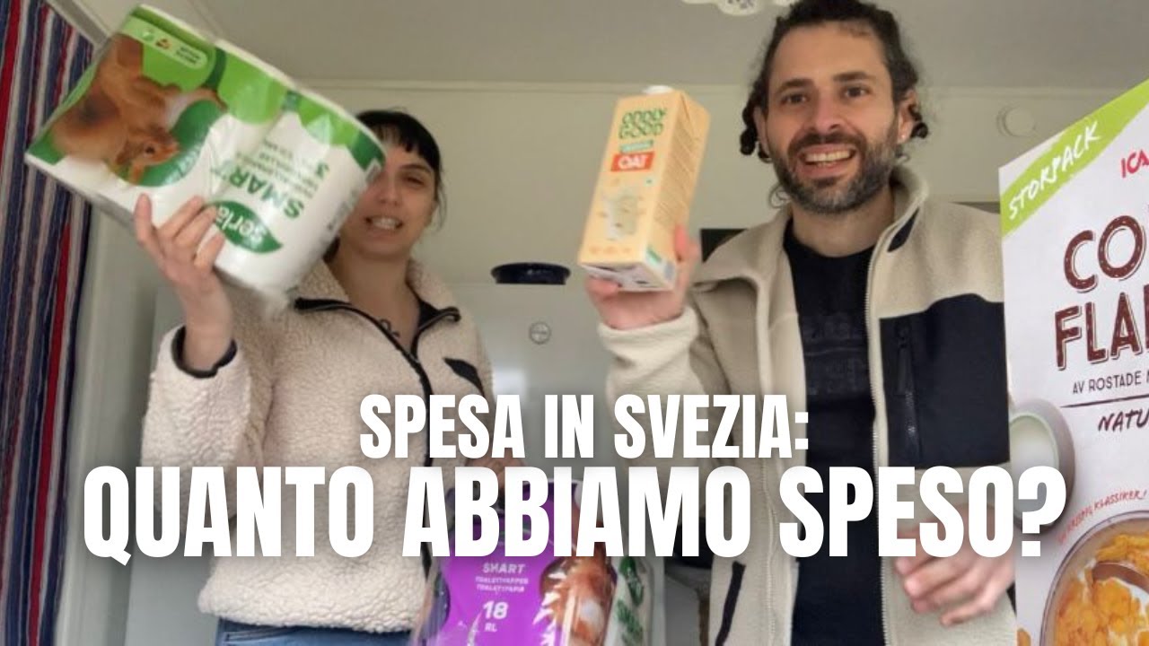FACCIAMO LA SPESA IN SVEZIA!