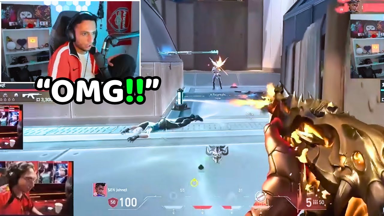 FNS react to  Johnqt's  try Hard to Save SEN from Furia | SEN Vs Furia