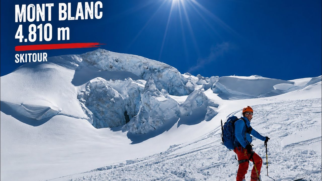 Mont Blanc 4.810m Skitour