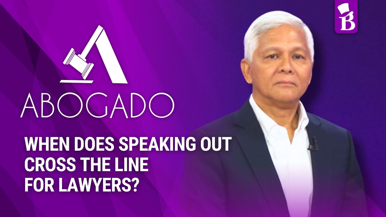 When does speaking out cross the line for lawyers? | ABOGADO