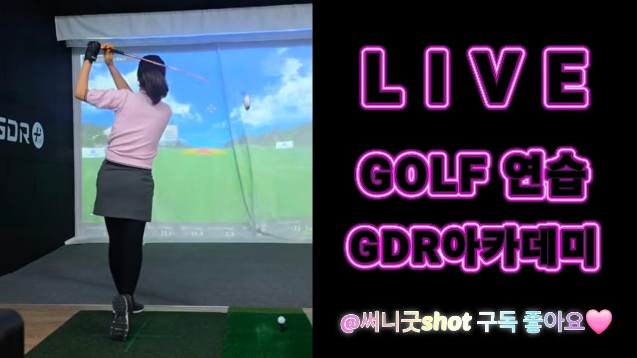 골프연습 골프존 10일차 GDR연습장 스크린 써니굿샷 #골프 #golf #golfswing #연습 #골프스윙 #드라이버스윙 #아이언스윙 #holeinone #gdr #골프아카데미