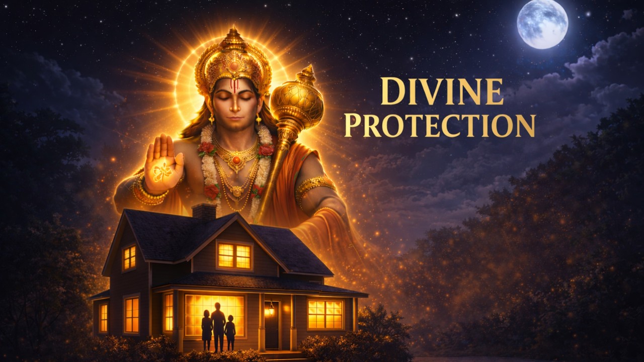 Hanuman Chalisa 21 Times  🛕 Protect Your Home & Family Tonight | Powerful Night Prayer