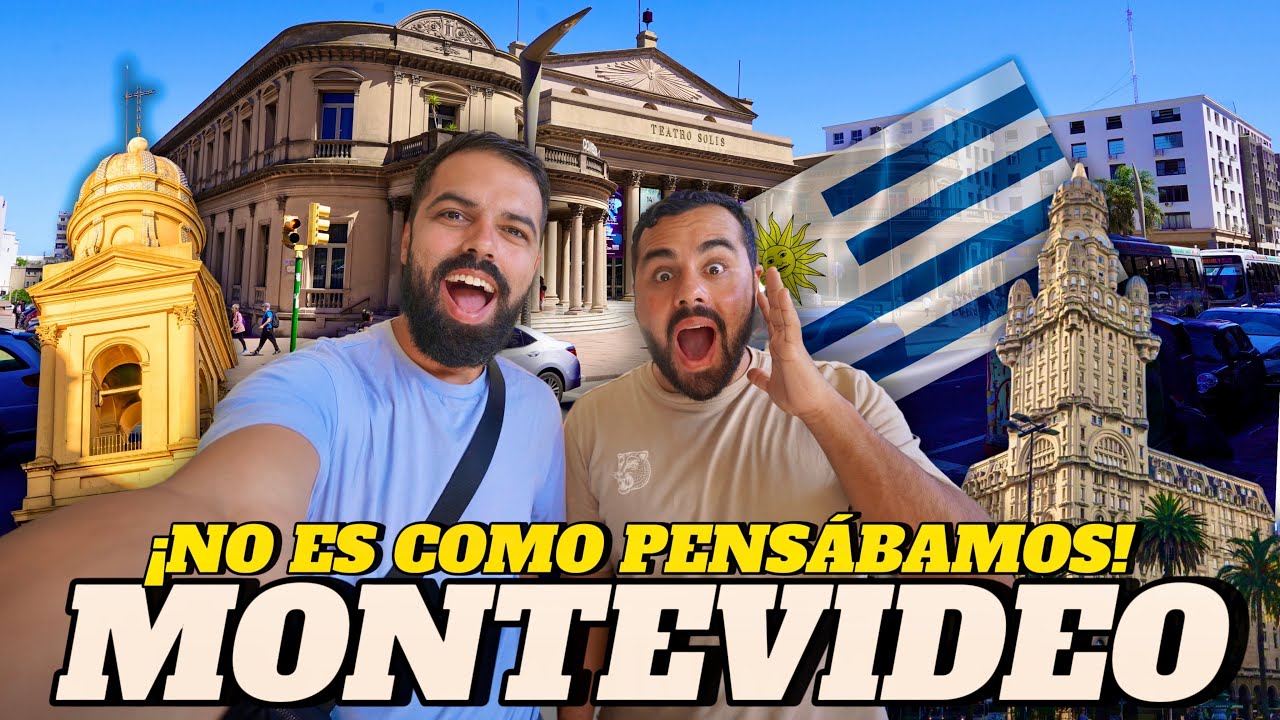 NO ESPERABAMOS QUE MONTEVIDEO FUERA ASÍ 🇺🇾| DOS CUBANOS POR PRIMERA VEZ EN URUGUAY | ¿VALE LA PENA?