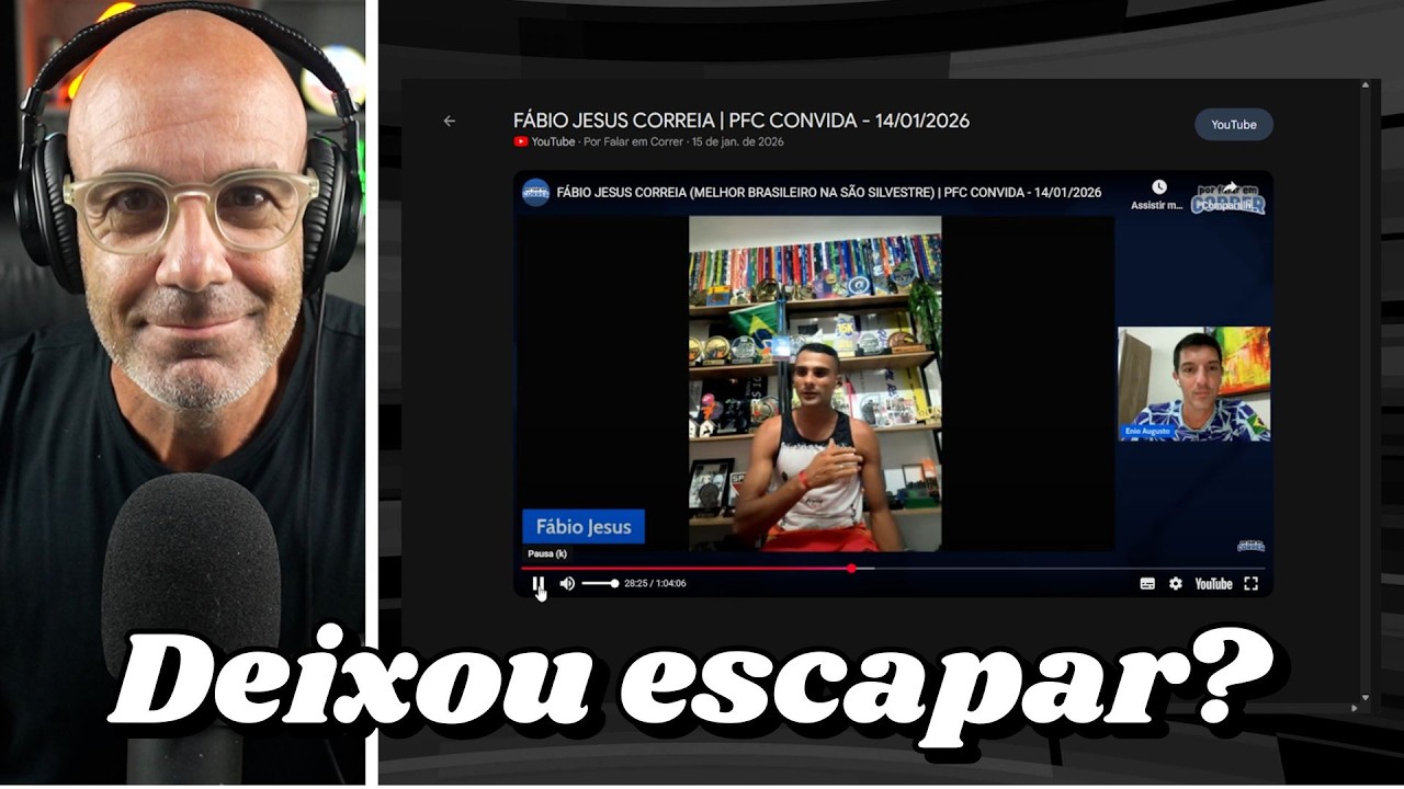ELE DEIXOU ESCAPAR!