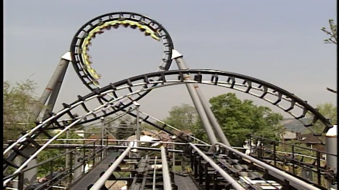 RETRO VIDEO: Kennywood's Steel Phantom roller coaster was a terrifying thrill in 1991