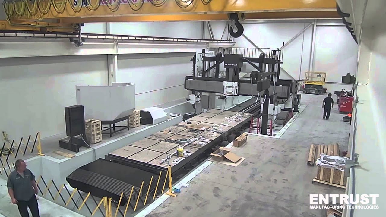 UNISIG - Time Lapse Installation of our Okuma MCR-A5CII-35x100