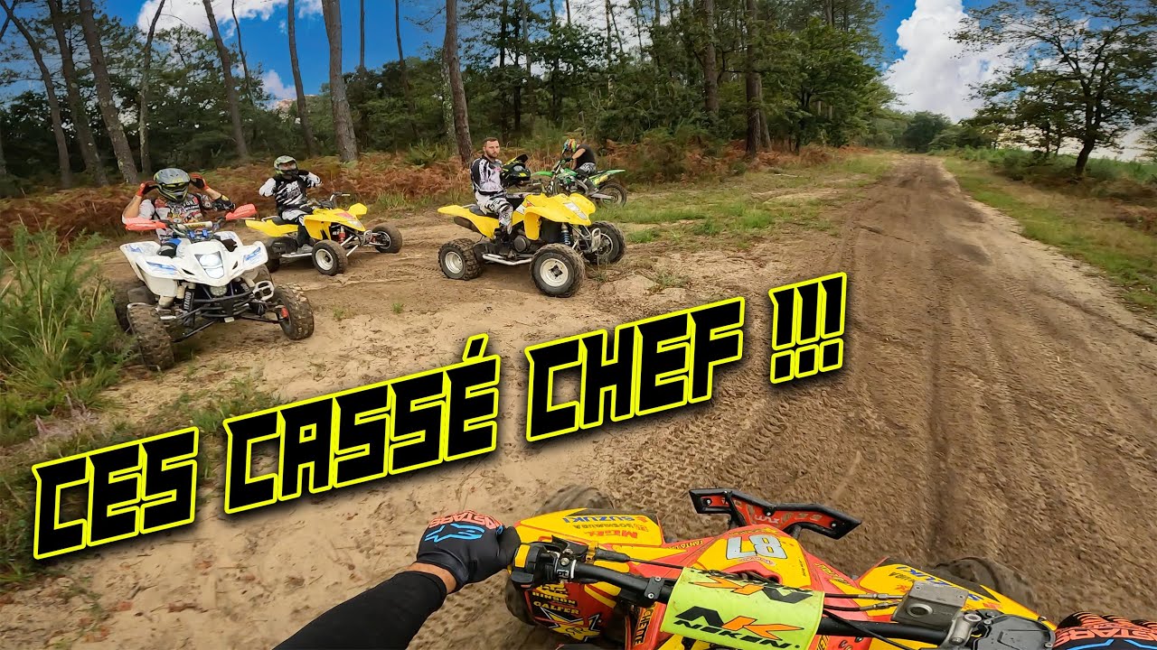 LE QUAD EST OUT !!! ( J'AI TOUT CASSÉ 😳 )