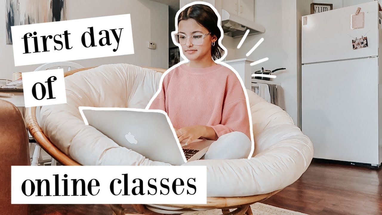 my first day of ONLINE classes vlog @university of georgia