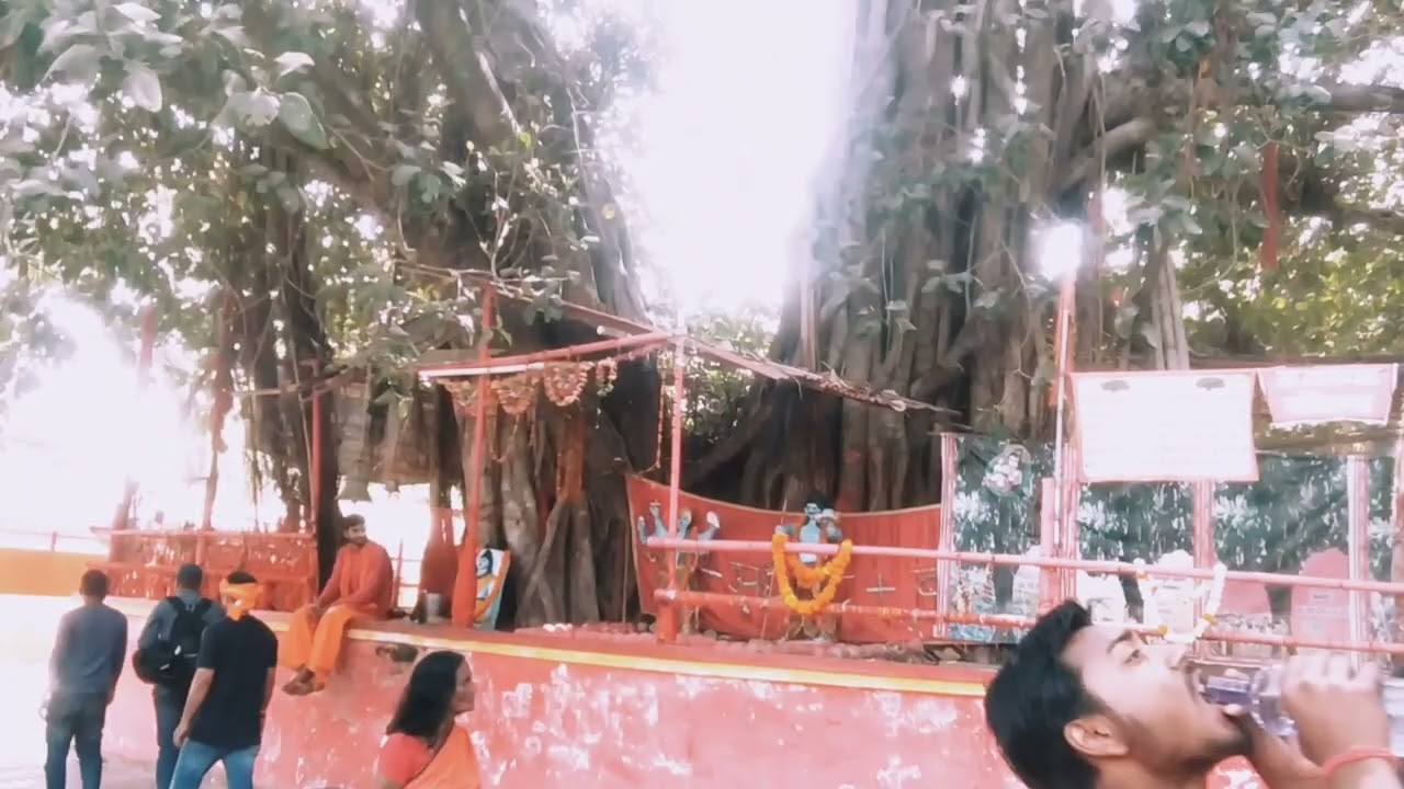 अक्षयवट महाराज, त्रिवेणी संगम क्षेत्र, प्रयागराज।। Akshaywat Maharaj.