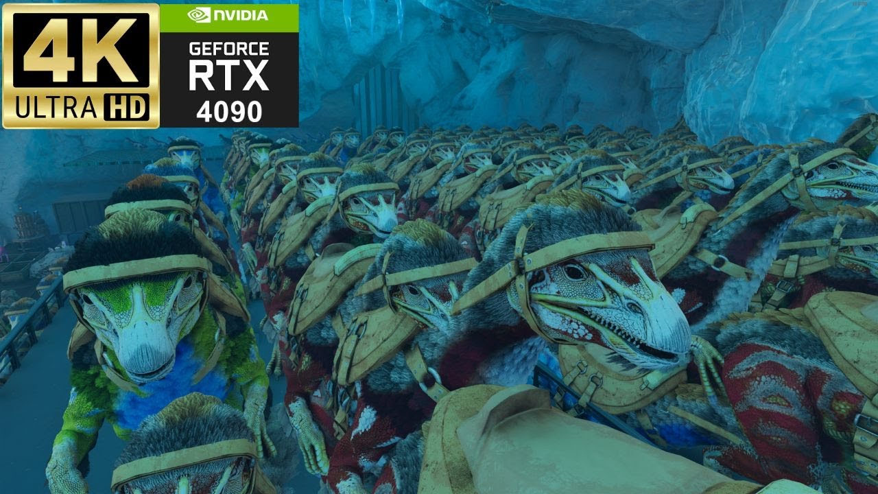 ARK: Survival Ascended Mega tribe | RTX 4090 | MAX Graphics (Native)