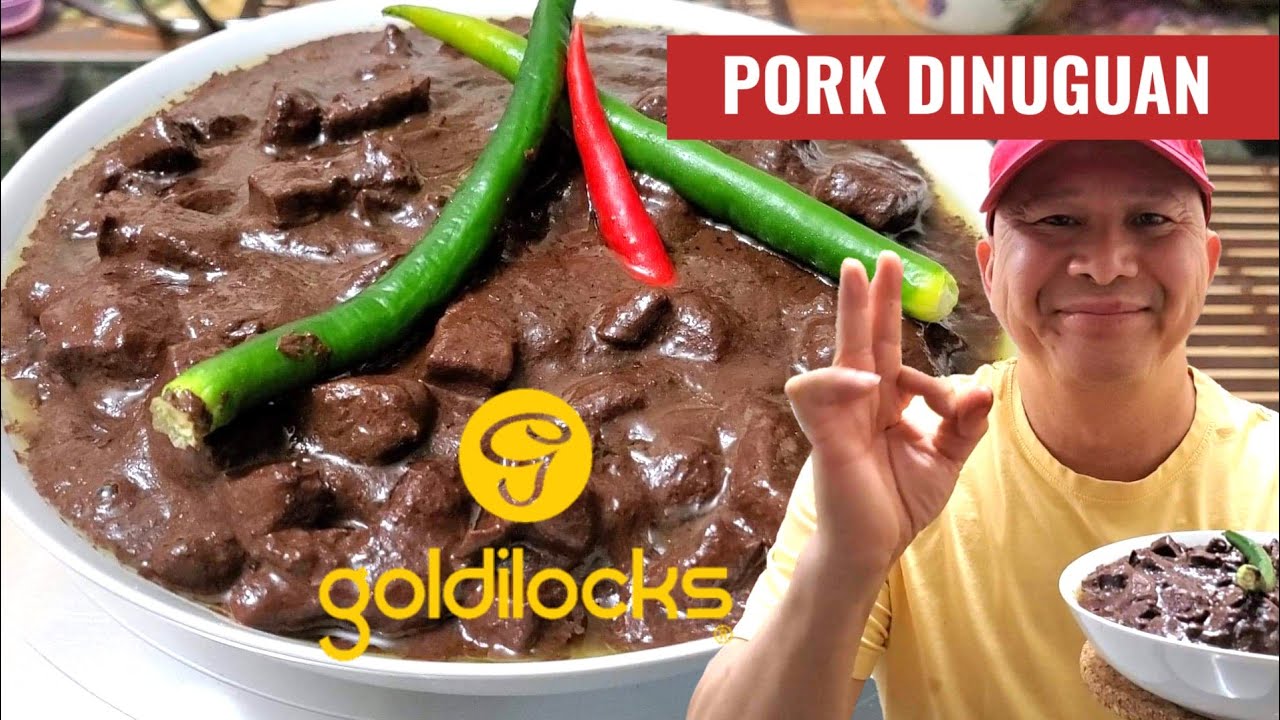 KAKAIBANG LUTO SA PORK DINUGUAN ALA GOLDILOCKS!!!