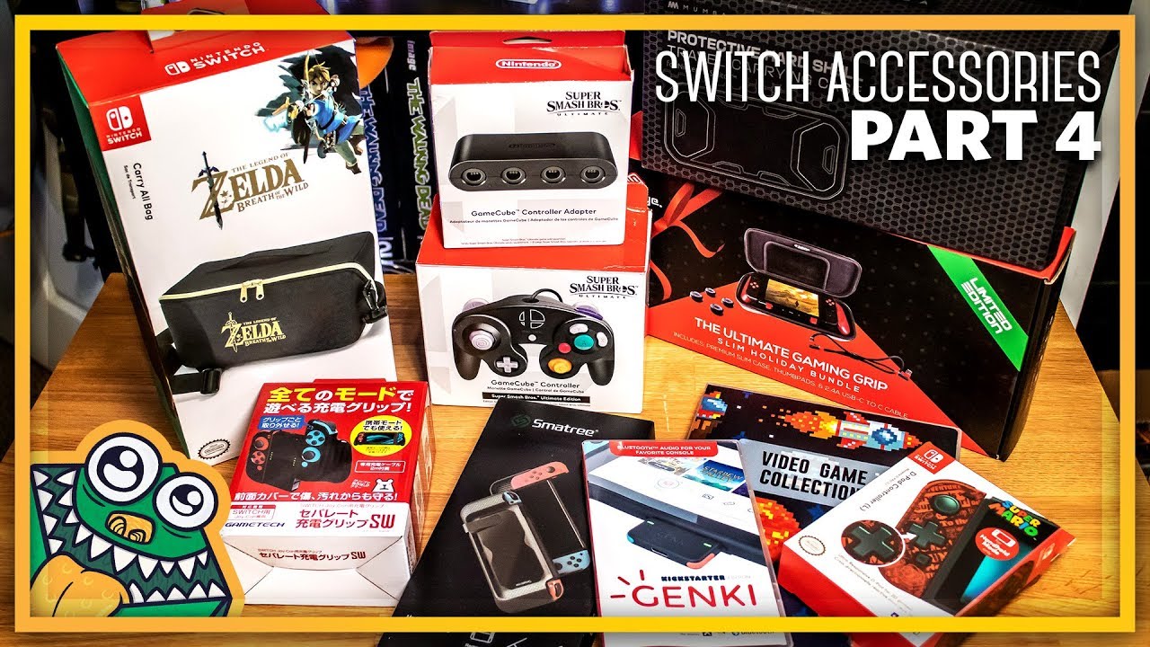 10 NEW Nintendo Switch Accessories - HAULED NS 🛒 Ep.04 - List and Overview + GIVEAWAY!