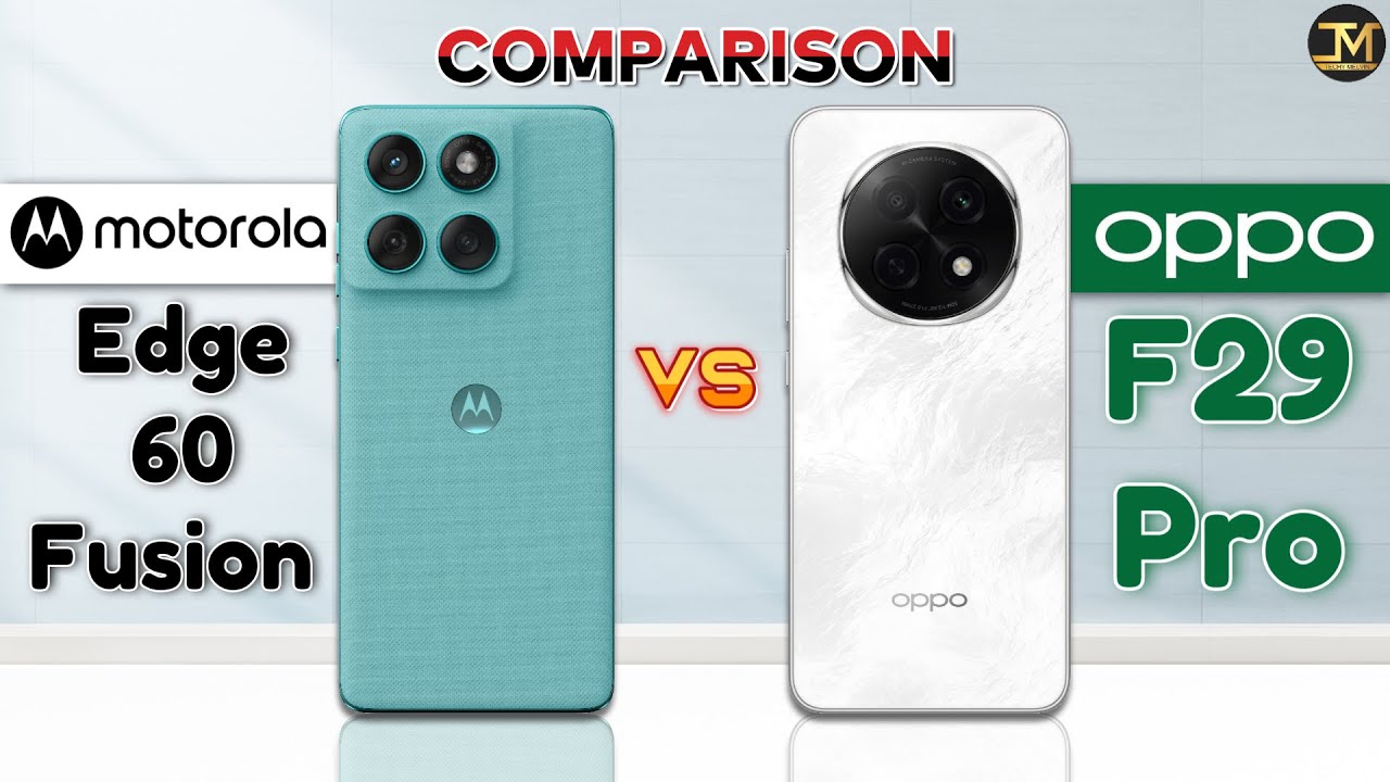 Motorola Edge 60 Fusion vs OPPO F29 Pro  Which Phone is Best❓😯