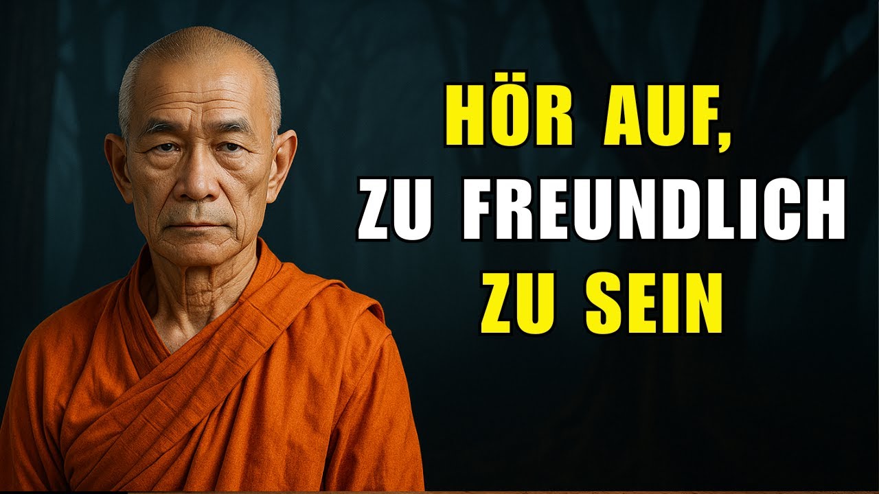 Hör auf, zu freundlich zu sein | 5 buddhistische Lehren