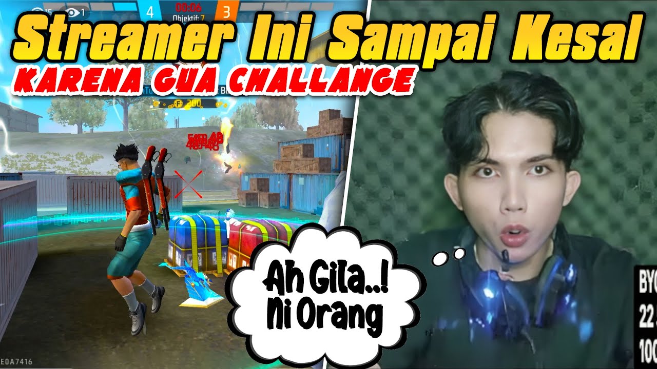 Prank Streamer Kasih Challange 1 Kill Rp5000 Sampai Dia Kesal Sendiri