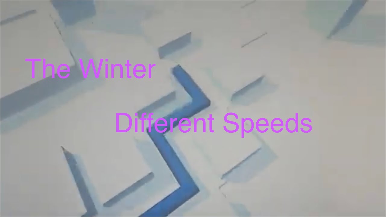 Dancing Line The Winter - Different Speeds (75%-1000%)