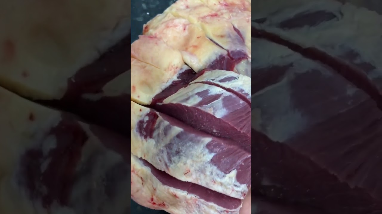 Charquede um jeito simples f&aacute;cil e muito saboroso com ponta de peito #a&ccedil;ougue #churrasco