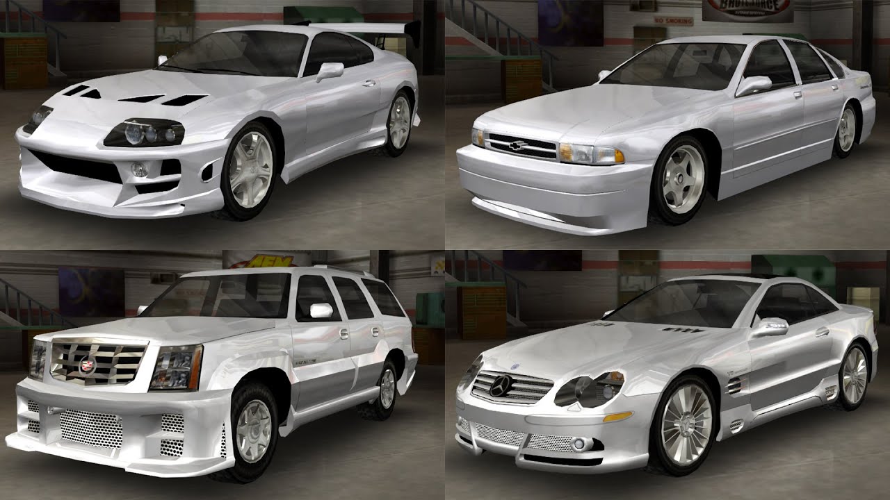 Midnight Club 3 DUB Edition Remix - All Body Kits