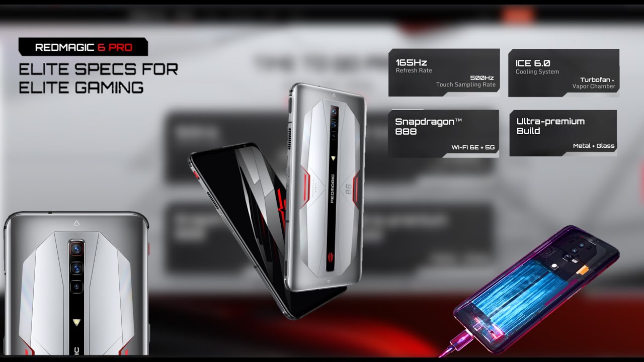 NUBIA RED MAGIC 6 PRO 16GB RAM UNBOXING & AnTuTu Benchmark Snapdragon 888
