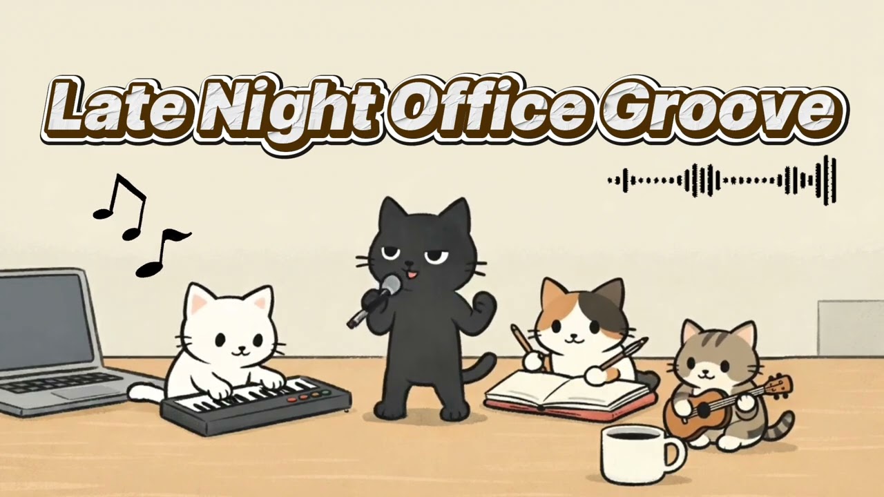 야근하는 당신을 위한 심야 사무실의 그루브 | Late Night Office Groove | 런닝 · 드라이브 · 작업용 · 카페음악