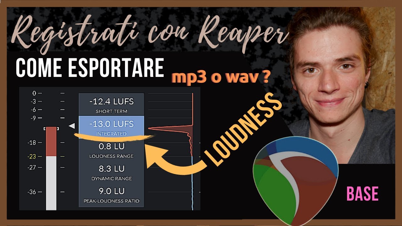 ESPORTARE UNA TRACCIA - come settare il livello finale e la loudness
