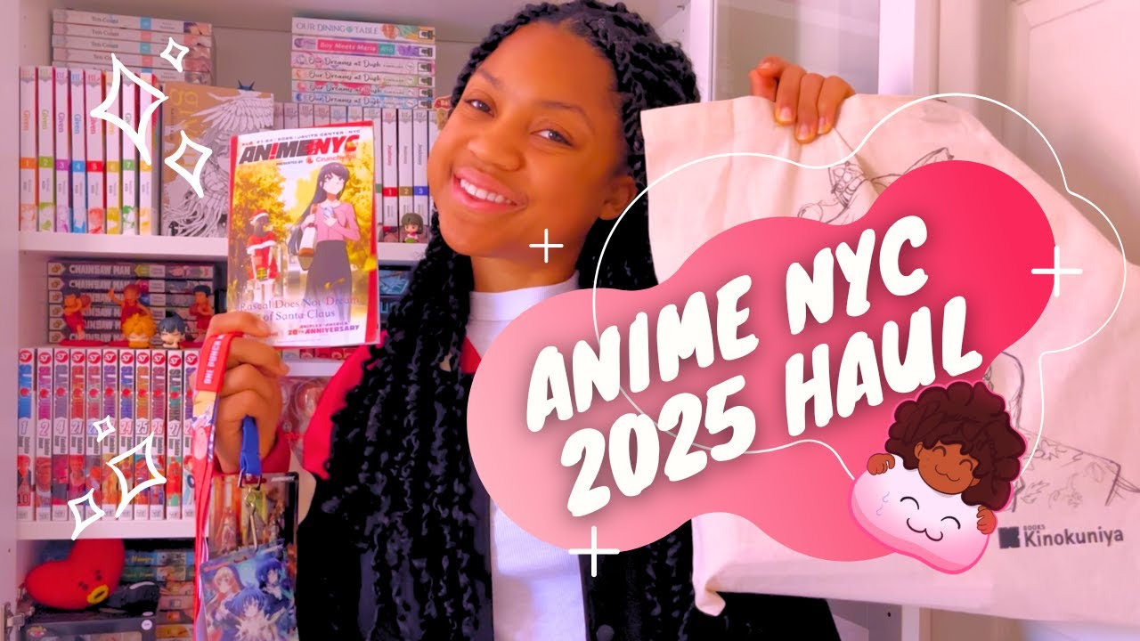 ANIME NYC 2025 Haul | Cosplay, Shopping, & More!!!