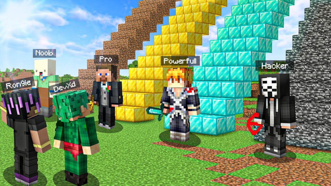 NOOB vs PRO Staircase Challenge GONE WRONG in Minecraft😱