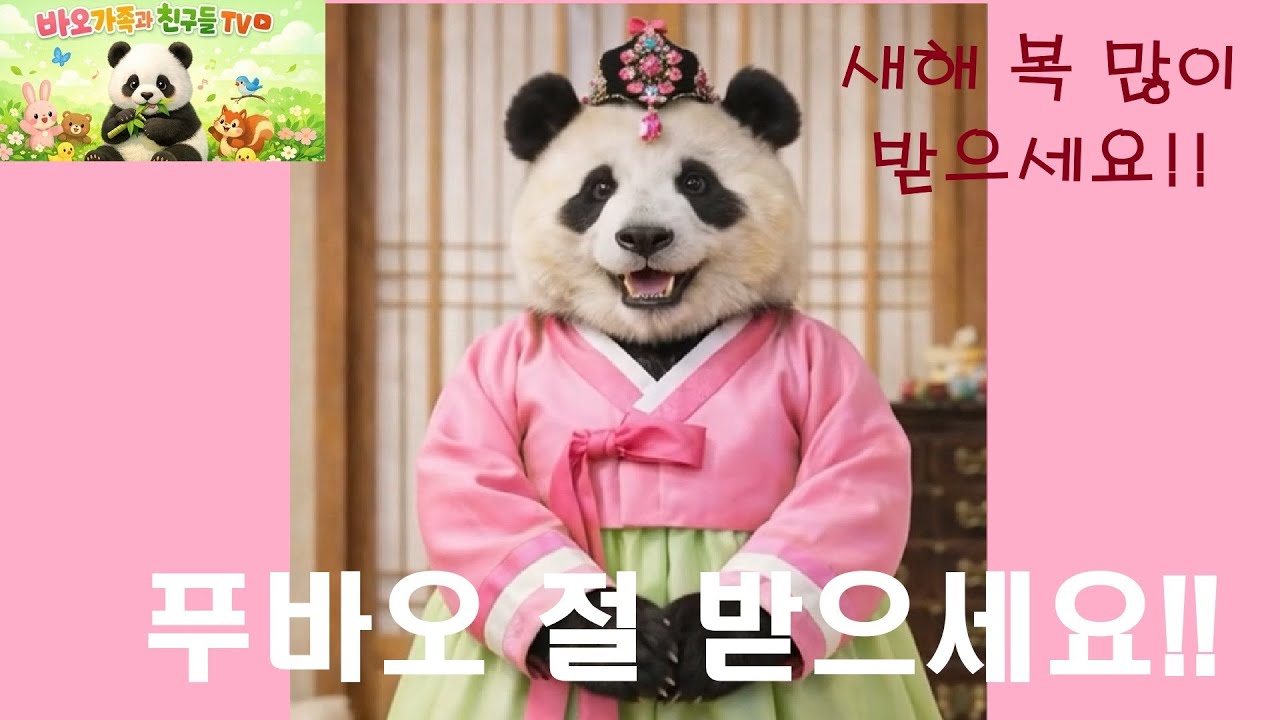 [풀영상] 푸바오 절 받으세요!!